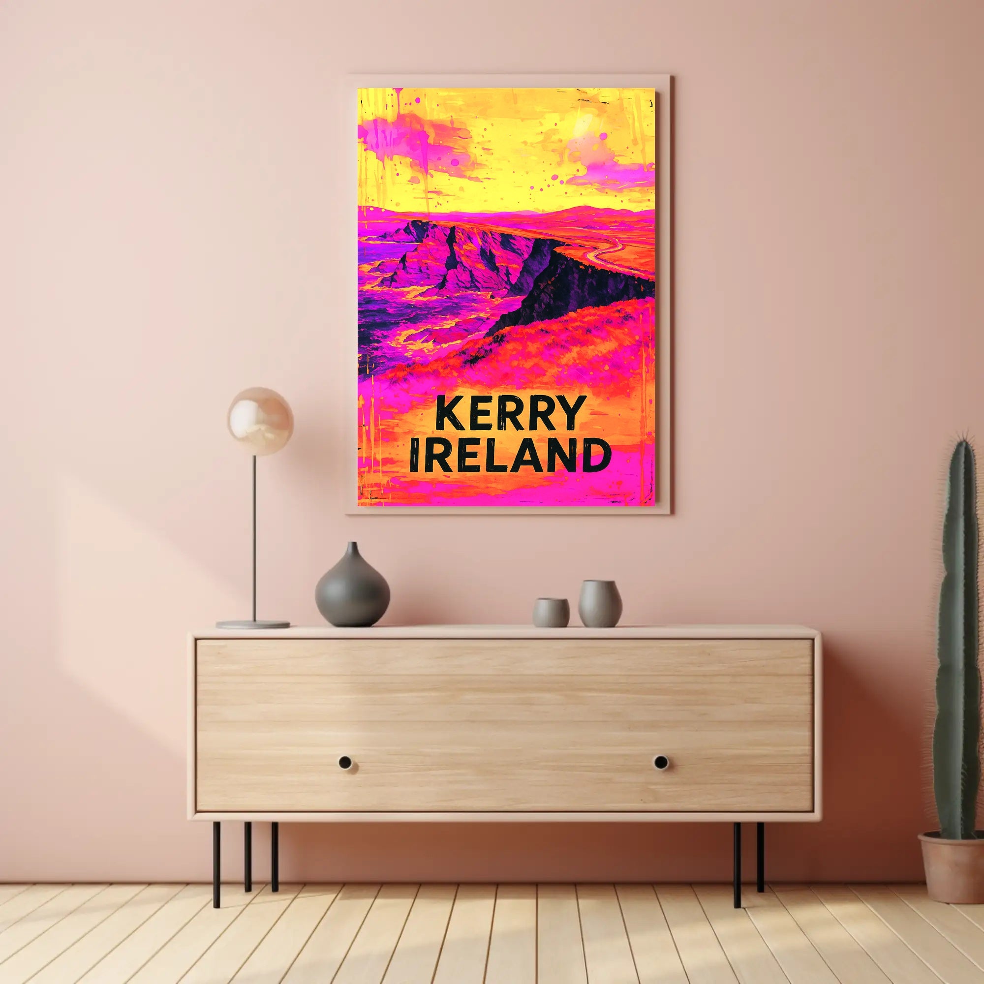 Kerry, Ireland Vibrant Landscapes Poster PosterGoat