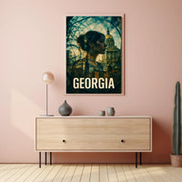 Georgia A Fusion of History and Modernity Poster
