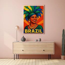 Vibrant Brazil Celebration Poster