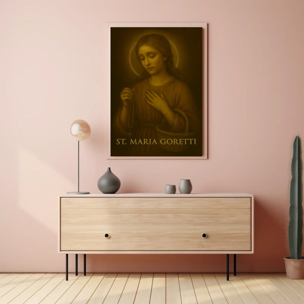 St. Maria Goretti Poster