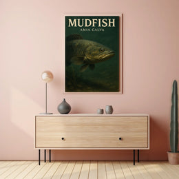 Mudfish Amia Calva Poster