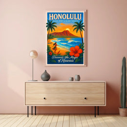 Discover the Magic of Hawaii Poster