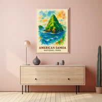American Samoa National Park Poster