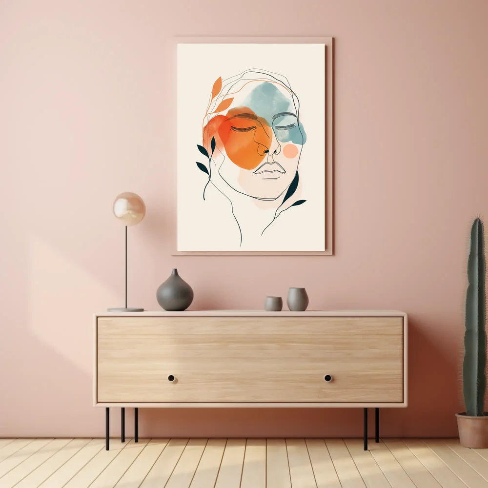 Vintage Parisian Street Scene Art Poster