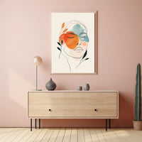 Vintage Parisian Street Scene Art Poster