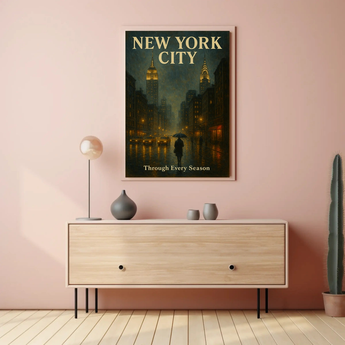 New York City Through Every Season Poster