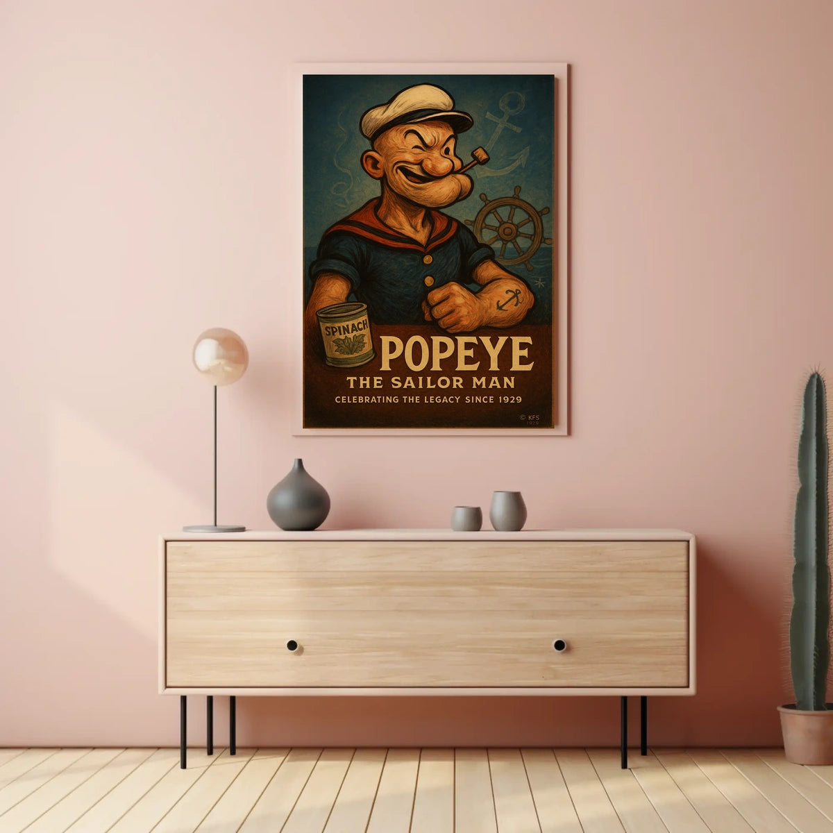 Popeye 1929 Art Poster POP-14