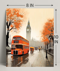 Autumn In London Poster PosterGoat