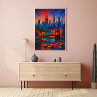 City Lights at Dusk