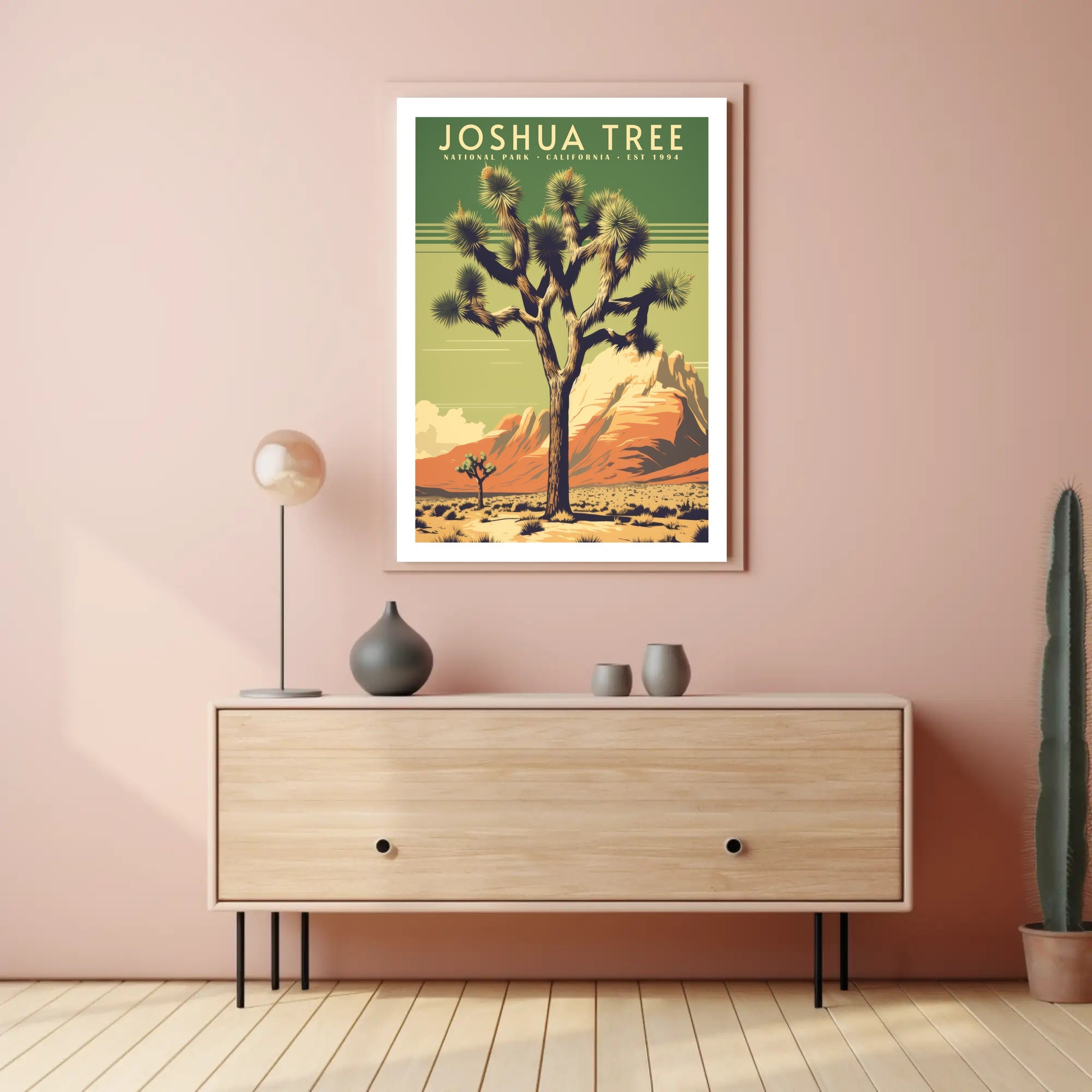 Joshua Tree National Park Scenic Poster Print