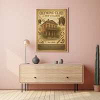 Olympic Club Of New Orleans Poster