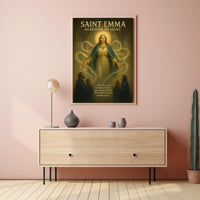 Saint Emma Guardian Of Light Poster