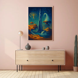Dreamscape of Dubai Poster