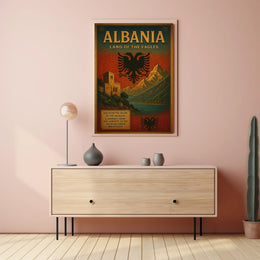 Discover Albania Land Of The Eagles Poster