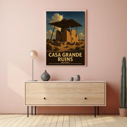 Casa Grande Ruins Poster