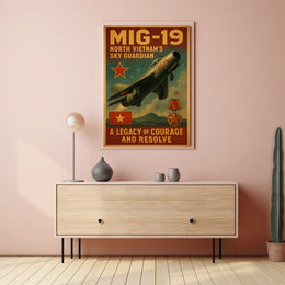 MiG-19 North Vietnams Sky Guardian Poster
