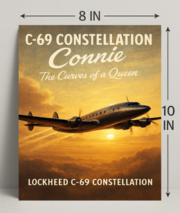 C-69 Constellation Connie Poster PosterGoat