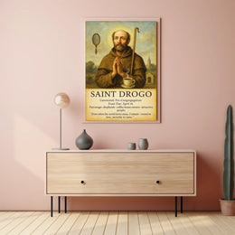 Saint Drogo Poster PosterGoat
