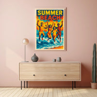 Summer Beach Vibes Poster