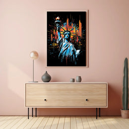 Statue Of Liberty A Symbol Of Freedom Poster