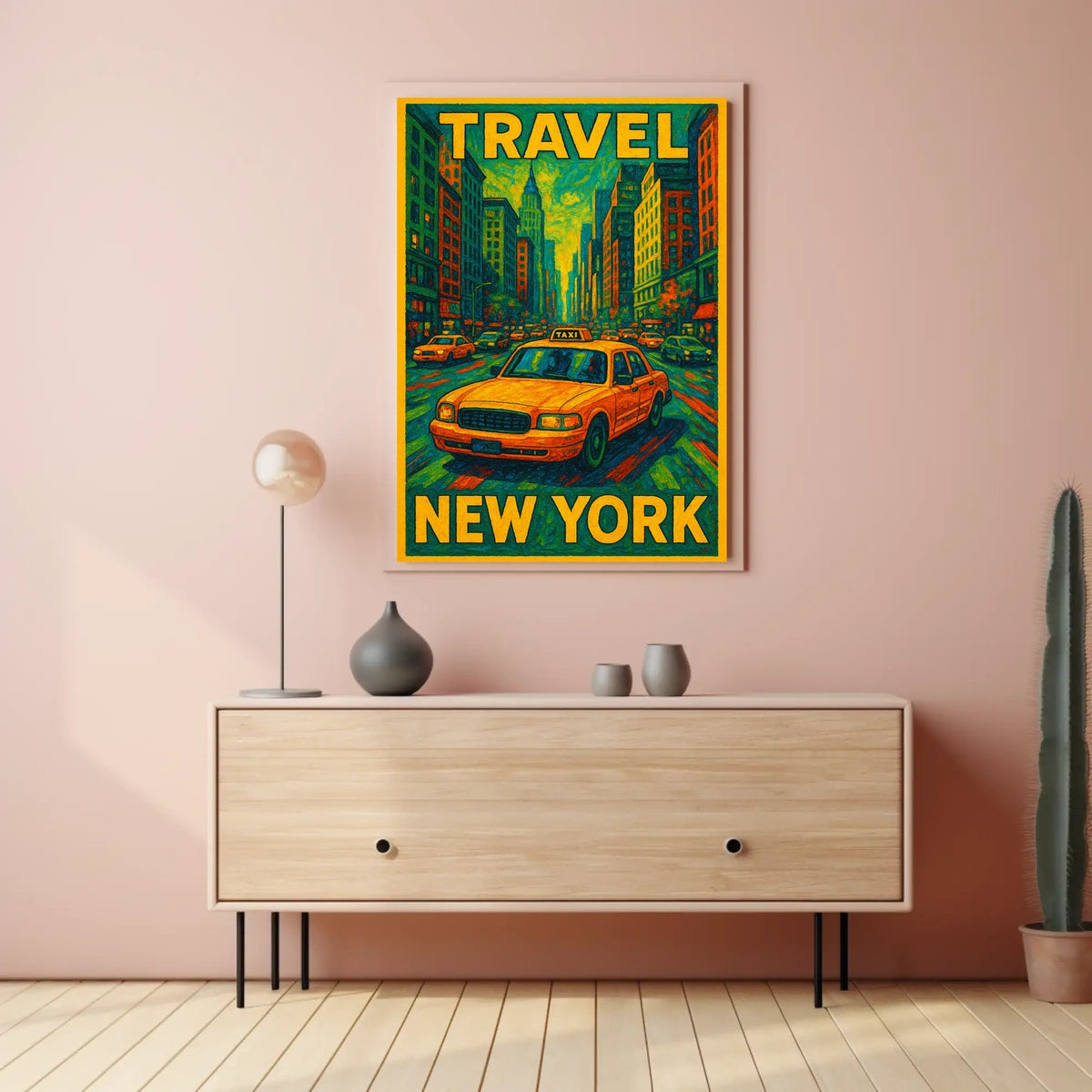 Travel New York Poster