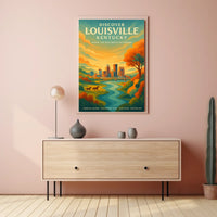 Discover Louisville, Kentucky Poster