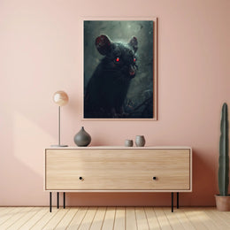 Enigmatic Creature of the Night Poster PosterGoat