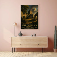 Fort Frederica Colonial Ruins Poster