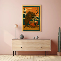 Ramen Monster Poster