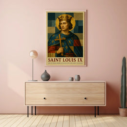 Saint Louis Ix King Of France Poster