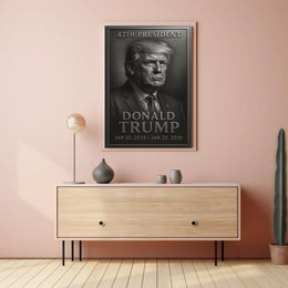Donald Trump 47th President Poster