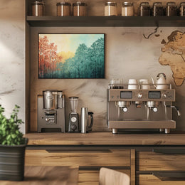 Autumn Meets Spring Poster