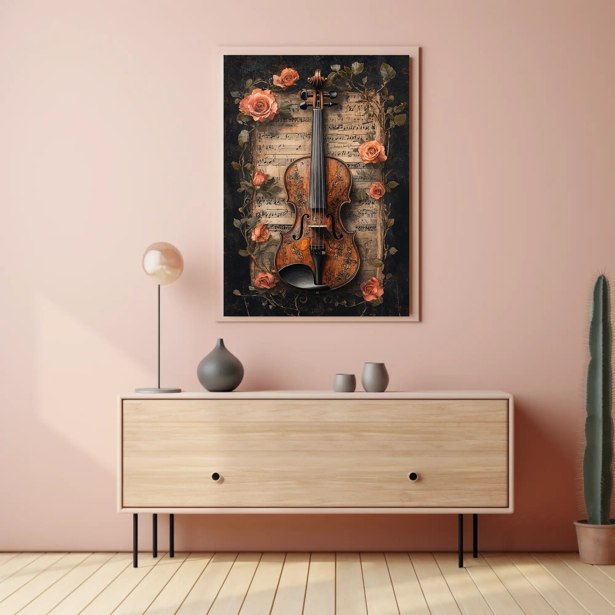Harmony In Bloom Poster