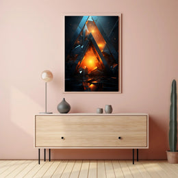Geometric Inferno Poster