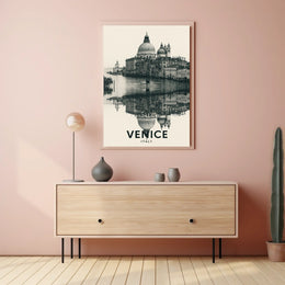 Venice Reflections Poster