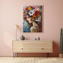 Abstract Modern Art Expressionism Poster