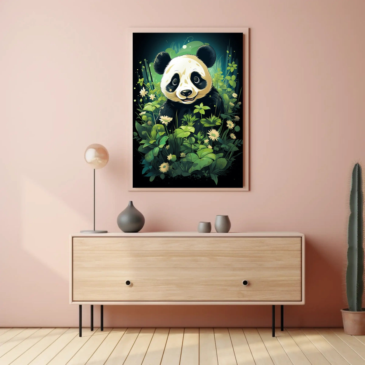 Panda Paradise: Playful Wildlife Art for Kids