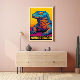Komodo Dragon Poster