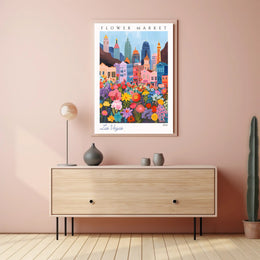 Las Vegas Flower Market 2024 Poster PosterGoat