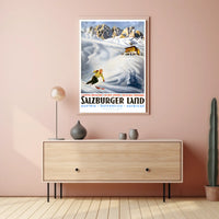 A Winter Dreamland In Salzburger Land Poster