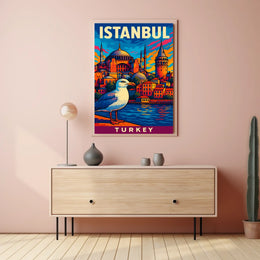 Vibrant Istanbul Poster