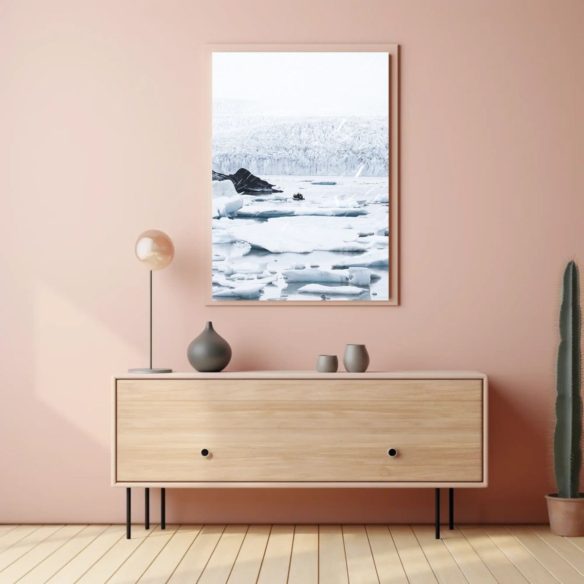 Icy Expedition Poster