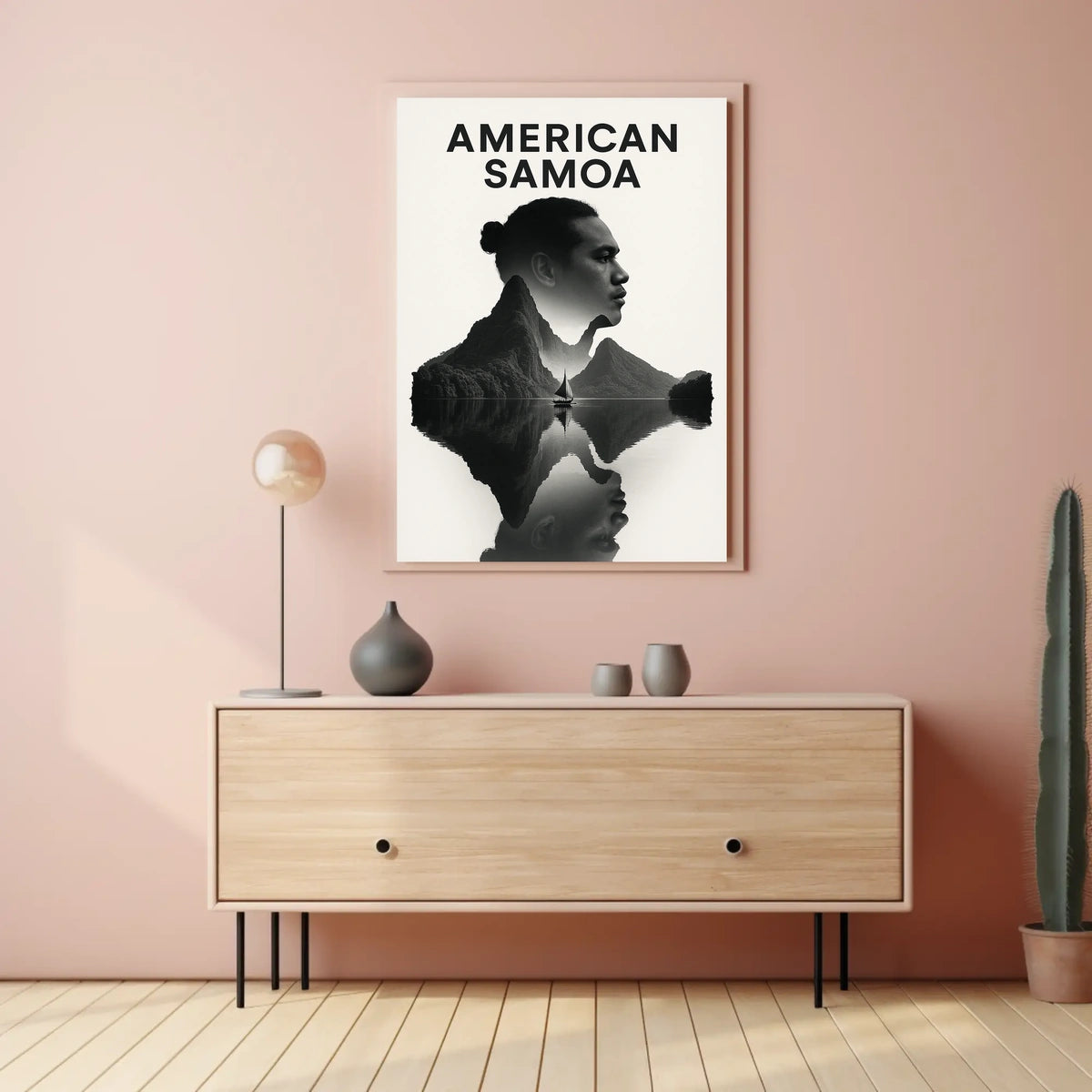 American Samoa A Cultural Reflection Poster