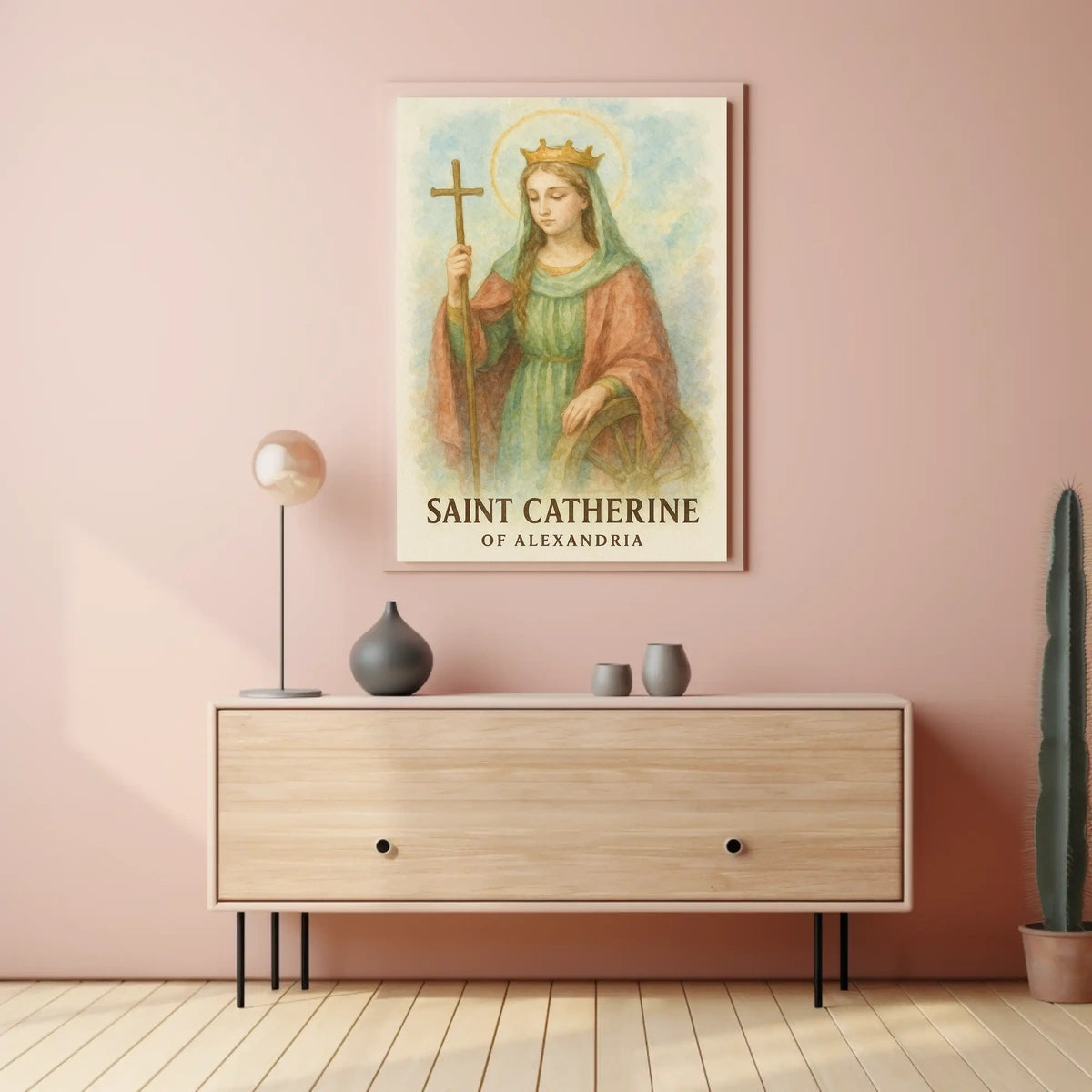 Saint Catherine of Alexandria Poster