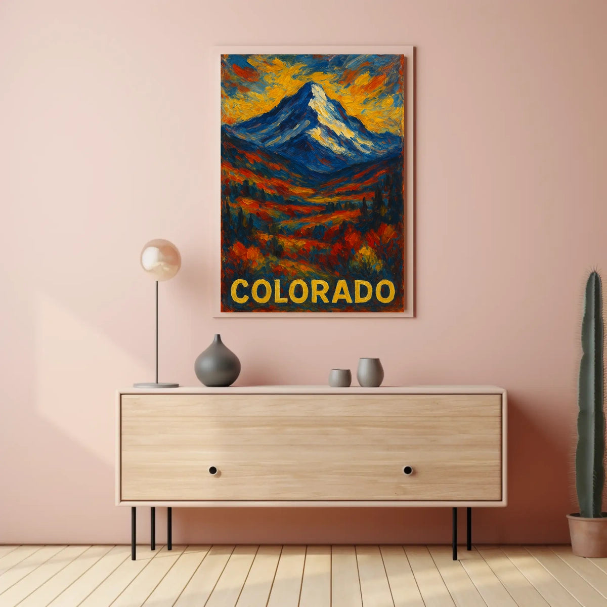 Colorado Mountain Landscape Poster