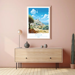 Scenic Puglia Poster