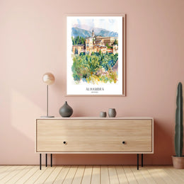 Alhambra of Granada Poster