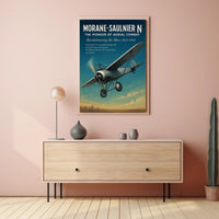 Morane-Saulnier N The Pioneer of Aerial Combat Poster PosterGoat