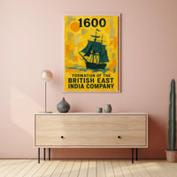 Formation of the British East India Company Poster
