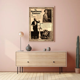 The Kringsberg Company Séance Exposé Vintage Cultural Poster